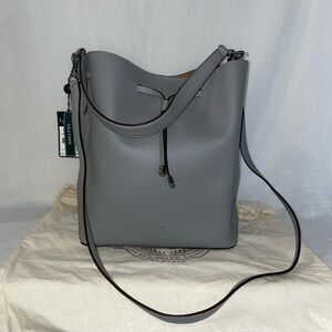 Ralph Lauren Leather Bucket Bag